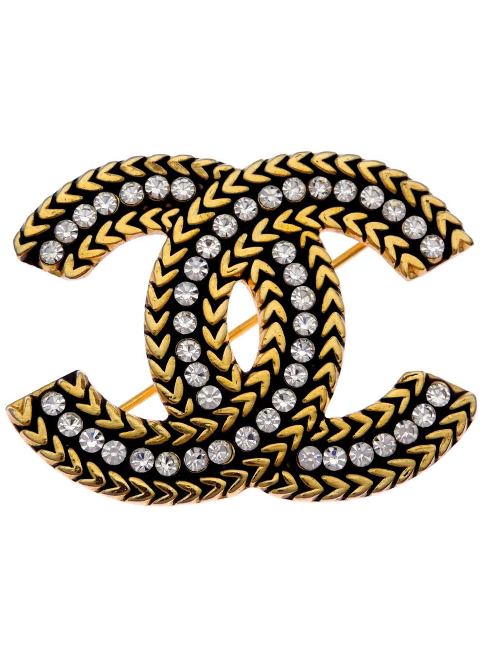 Chanel Cc Logo Brooch Metal #299597C98B